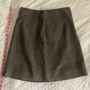 Babaton Suede Miniskirt